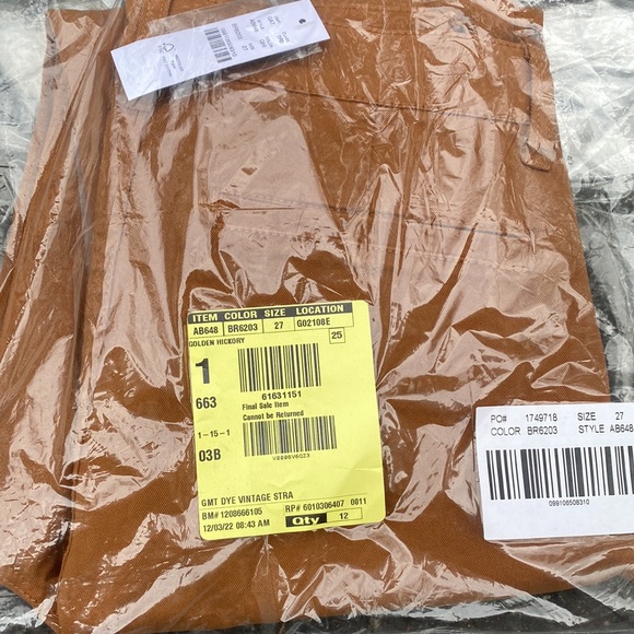 J. Crew NWT Vintage Slim-Straight Stretch Chino Pant - Golden Hickory - Picture 4 of 4